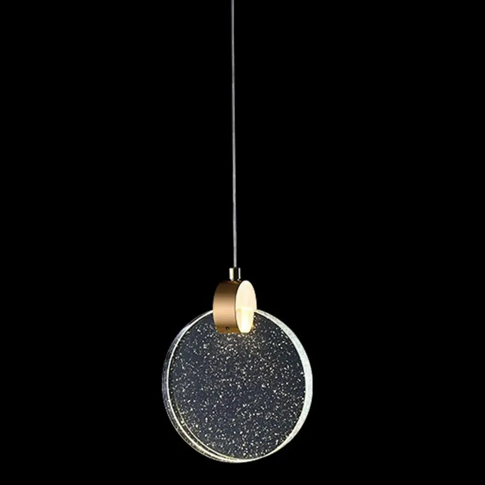 

Stylish Led Pendant Light with Adjustable Color Temperatures Easy Installation Long Hanging Design for Modern Decor Ceiling