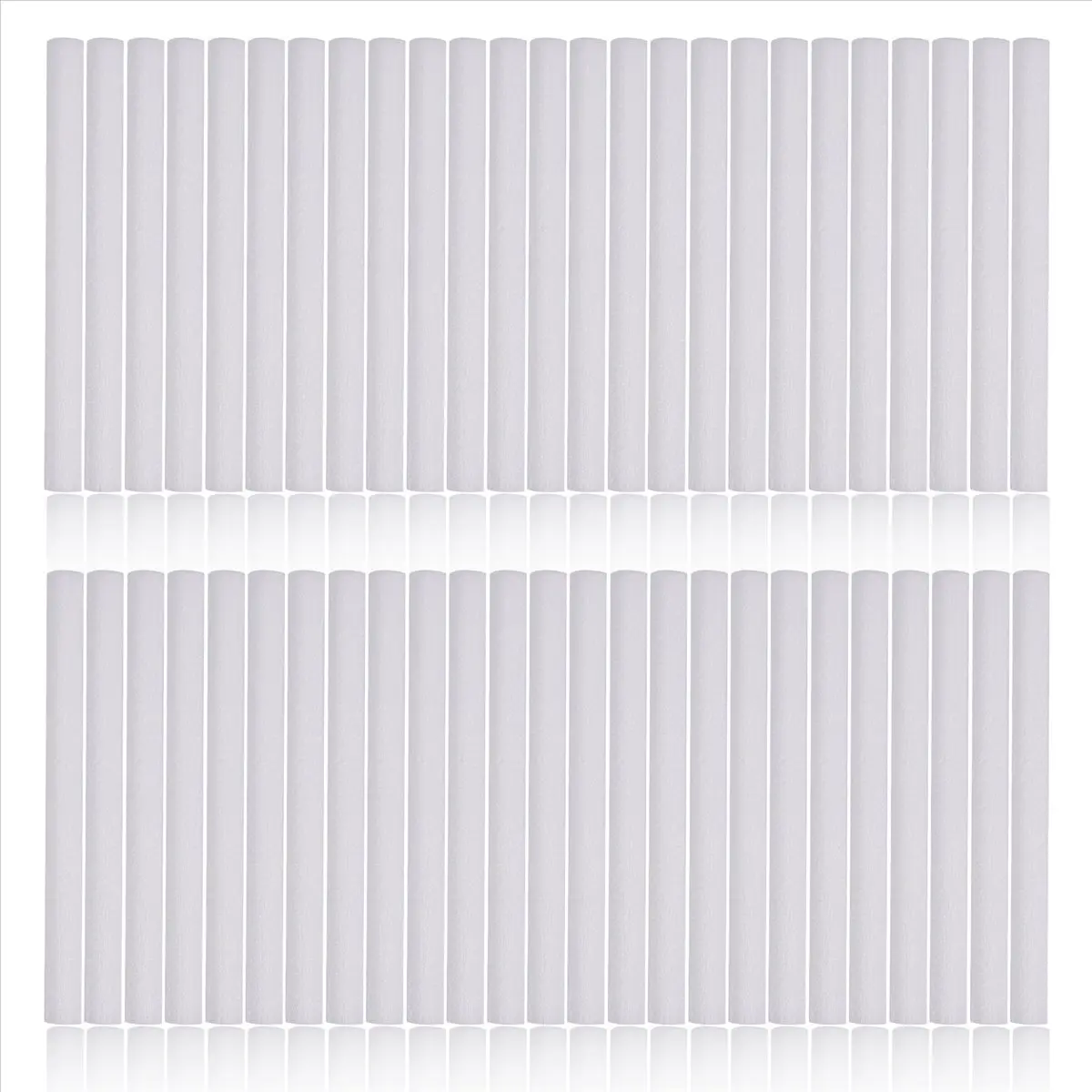 ABFW 50 Pcs Car Humidifier Sticks Cotton Filter Refill Sticks Filter Replacement Wicks for Portable Ultrasonic Aroma Diffuser