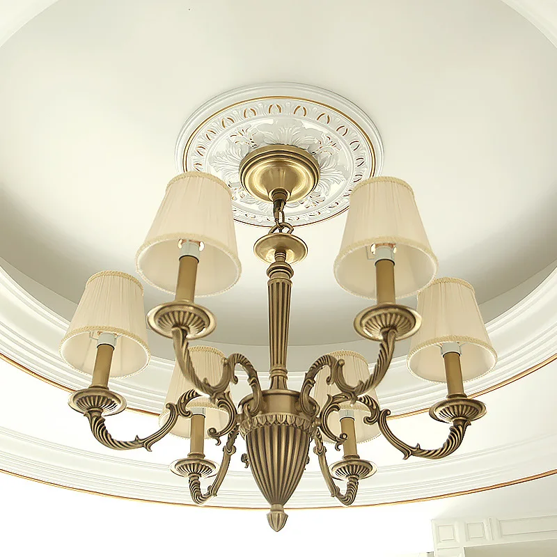 Chandelier Ceiling Plate Rosette PU Decorative Ceiling Rose Pendant Light Base Lamp Decorative Panel Wall Moulding