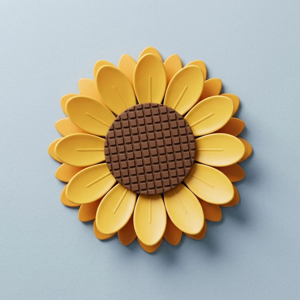 Magnetic Bag Clip Sunflower Shaped Food Sealer Clips with Silicone Ring Snack Bag Clips Heavy Duty Plastic Chip Clips for