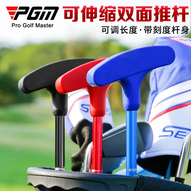 

PGM Golf Double sided Putter for Children Beginner's Left and Right Hand Clubs, Adolescent Practice Clubs with Adjustable Length