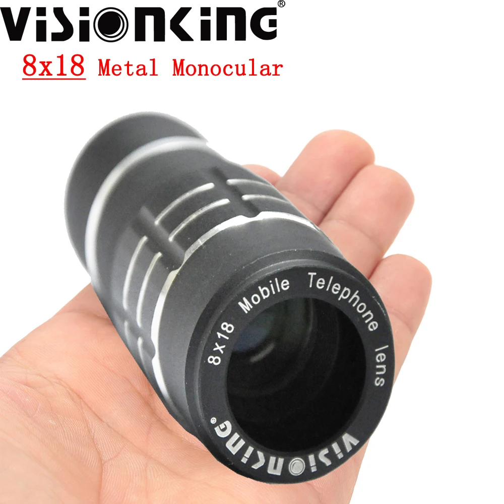 

Visionking Металлический Монокуляр 8x18 с полностью покрытием Оптика Bak4 Карманный Концерт Кемпинг Охота Спостережение за птицами Туризм HD Мини-телескоп