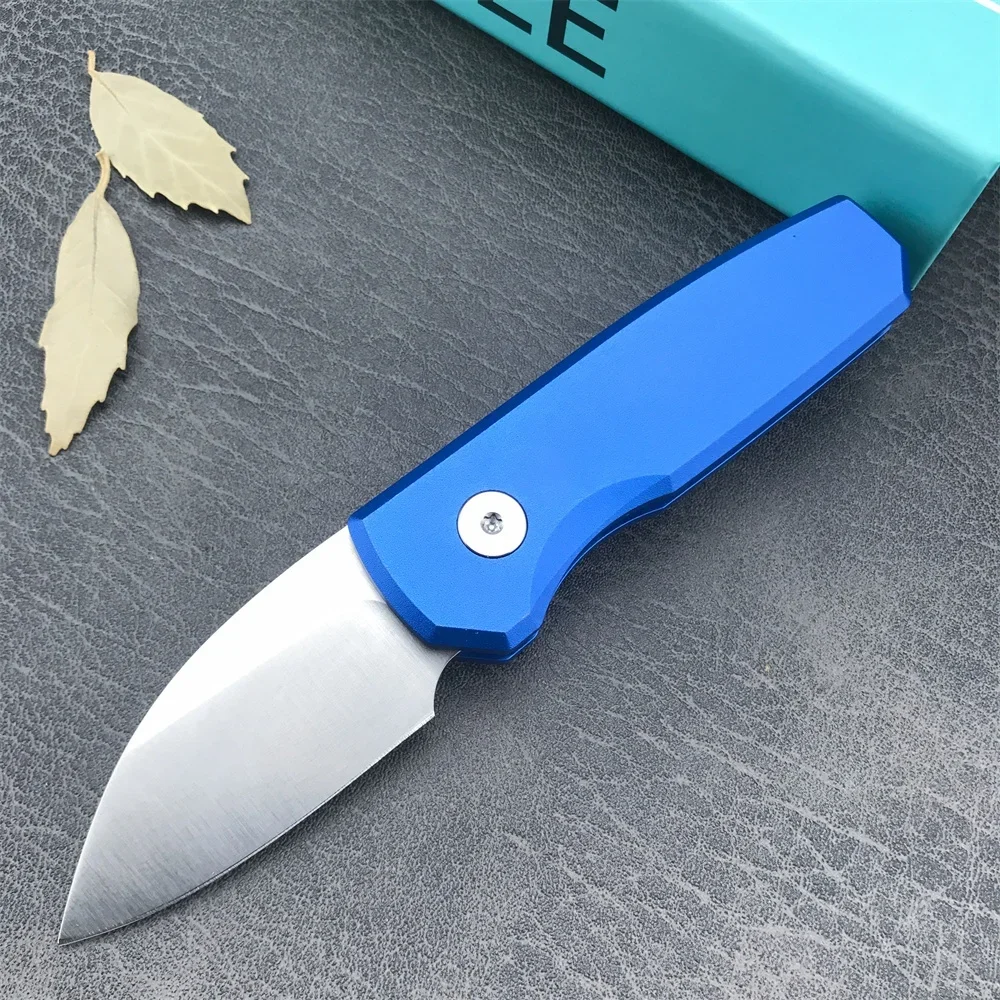 PRO 5101 Small Pocket Folding Knife D2 Sharp Blade Aluminum Alloy Non-slip Handle Outdoor EDC Camping Hiking Survival  Mini Tool