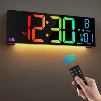 16.2\'\' Digital Wall Clock with Remote Control 1