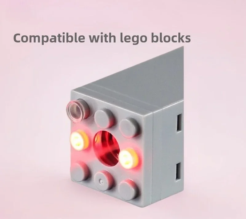 호환 가능한 블록 스포츠카 MOC 시뮬레이션 스프레이 전기 개조 모델 PF 기술 부품 액세서리