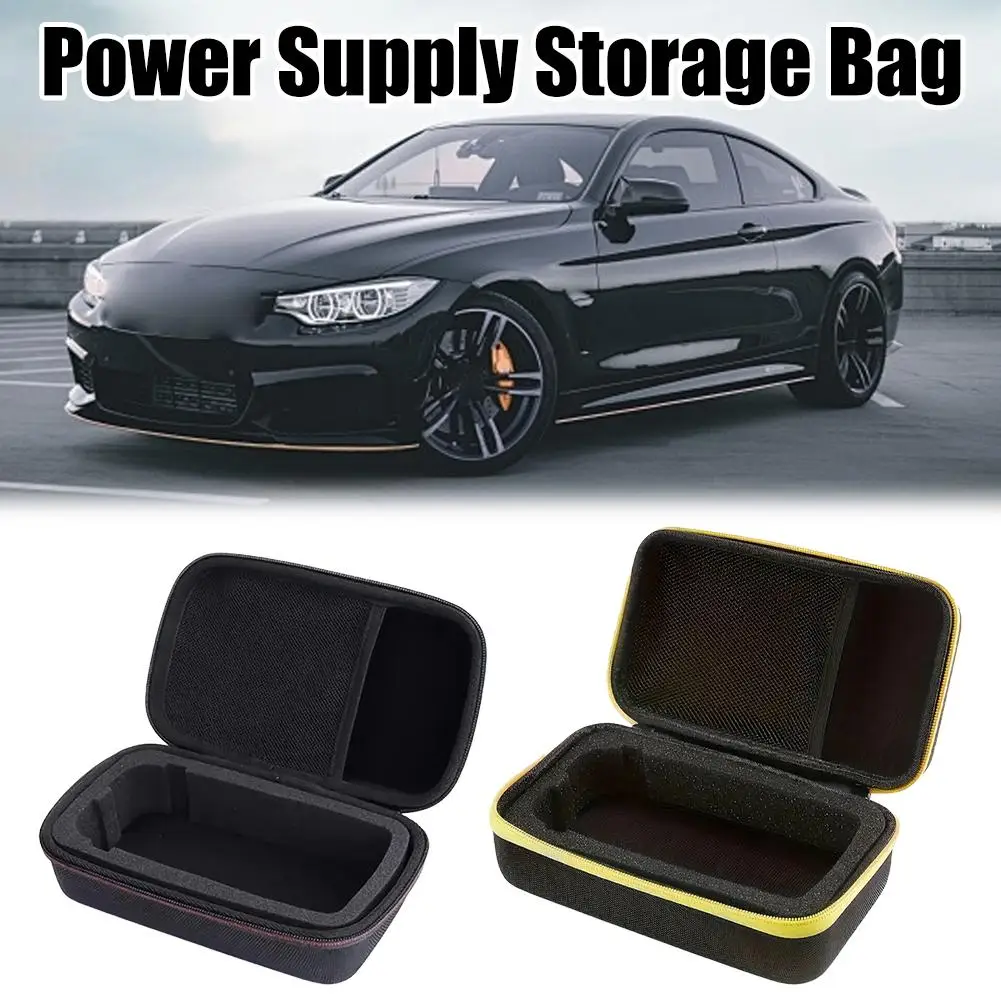 Portable EVA Travel Case for Car Emergency Jump Starter Power Bank Storage, Battery Charger Holder, Mesh Pocket fit Jumper Cable image 6