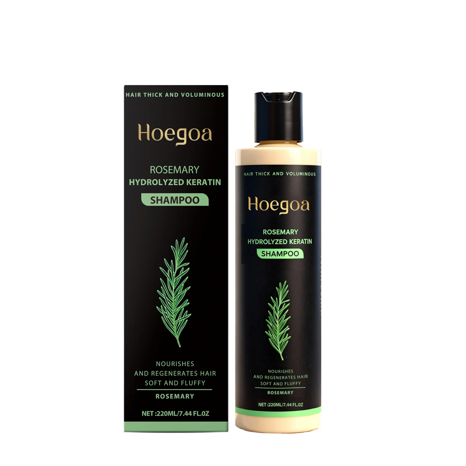 Rosemary Hair Care Shampoo - Gently cleanses hair, leaving it nourished, smooth, voluminous, and silky