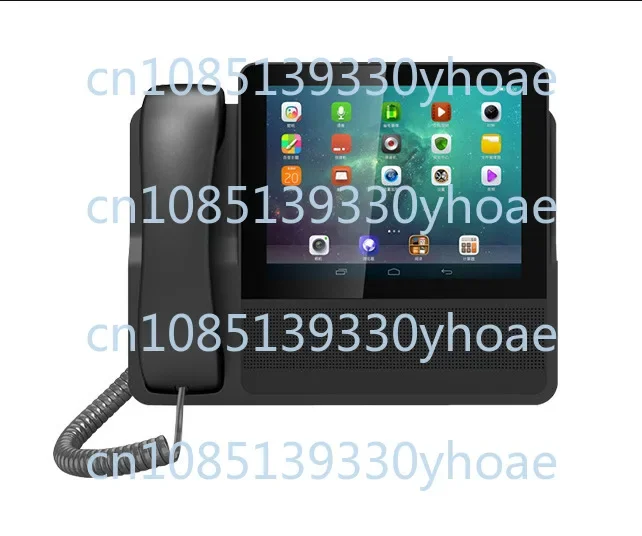 Smart fixed-line phone touch screen IP phone office large screen support application download