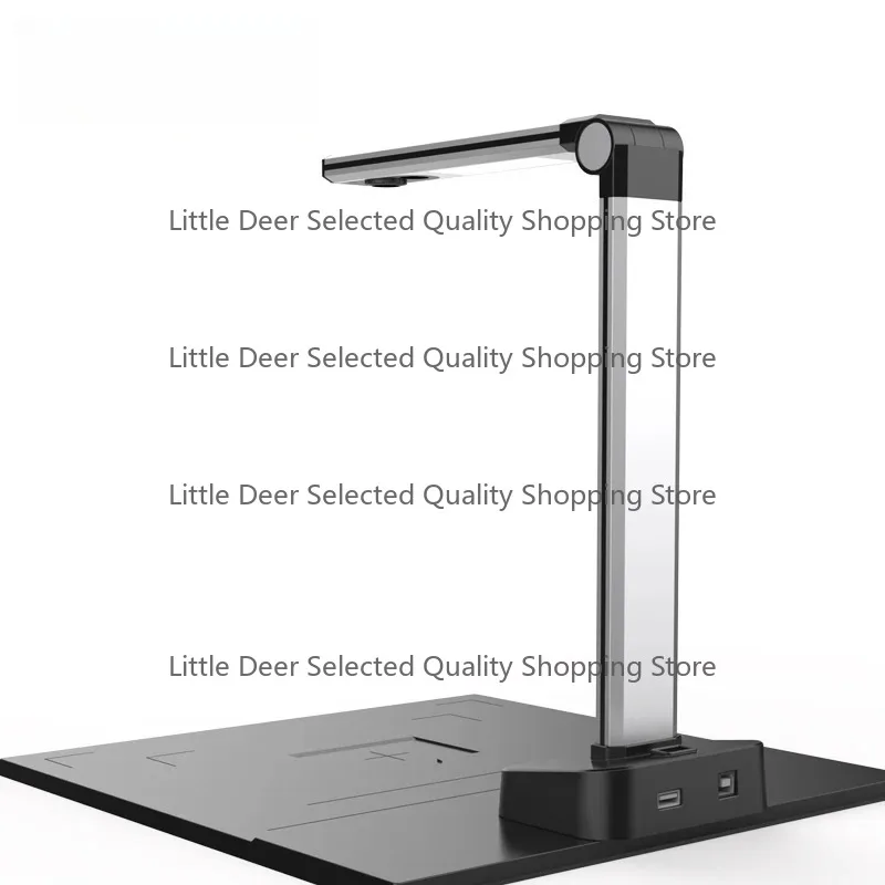 16.0MP HD Overhead Document Scanner Large Format A2 Newspaper Scanner with ABBYY OCR Function Educational Equipment