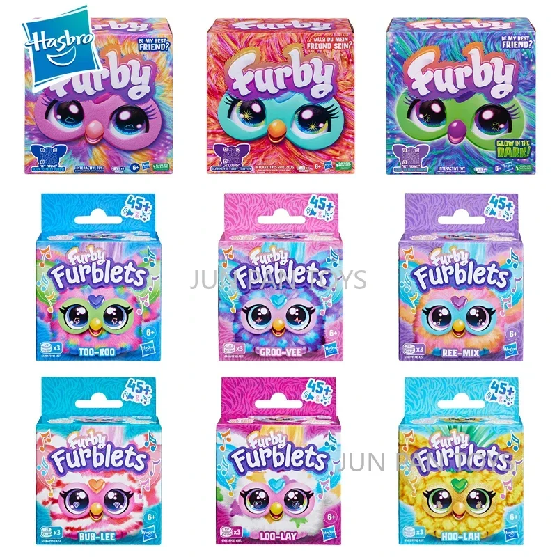 Furby Furblets Mini Friend Electronic Interactive Plush Children's Toys with 45+ Sounds & Music Toys for 6 Year Olds Gift