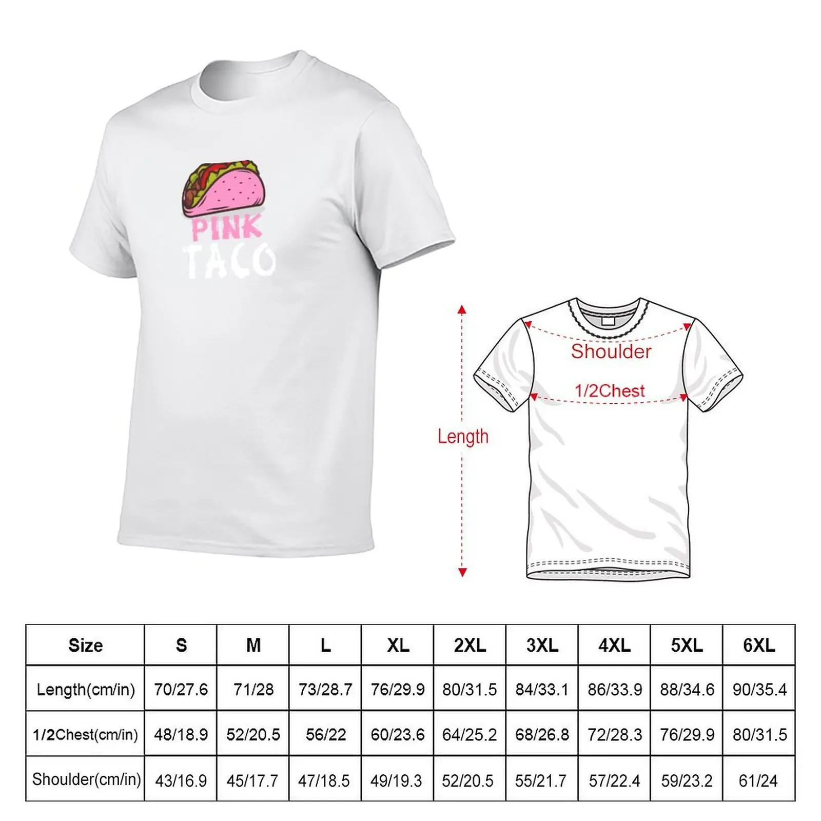 Pink Taco - Eat Up! T-Shirt t shirt man designer man t shirts cotton T-Shirt
