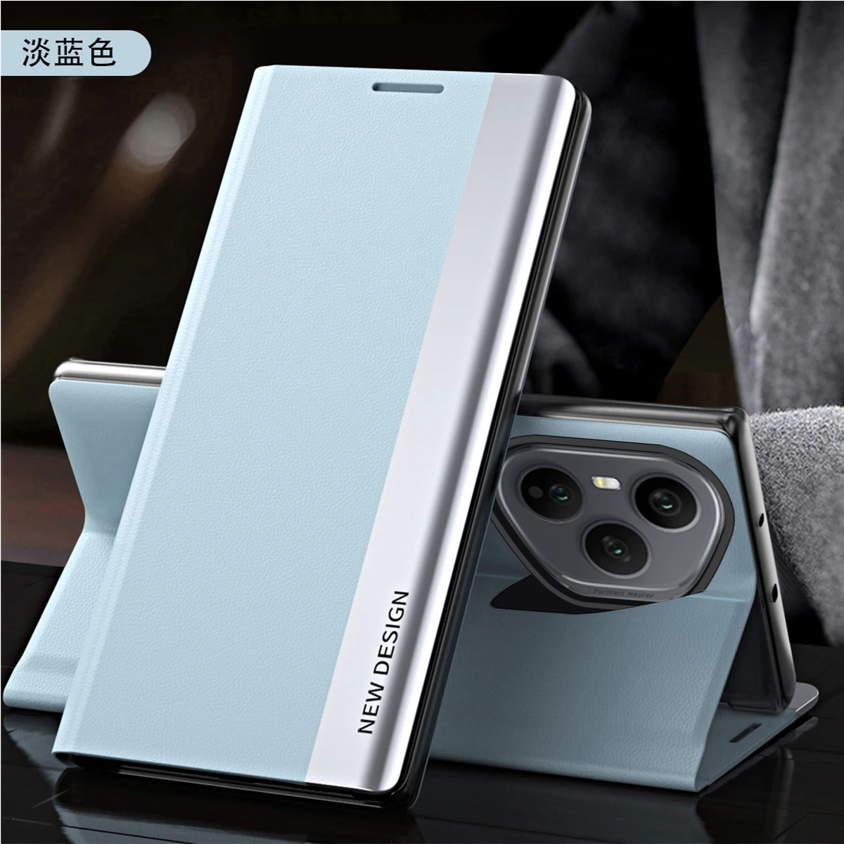NONE Für Honor 400 pro Lite Fall Luxus All-inclusive Stand Leder Fall Business Stil Abdeckung Für Honor 400 pro 5G stoßfest Funda 8
