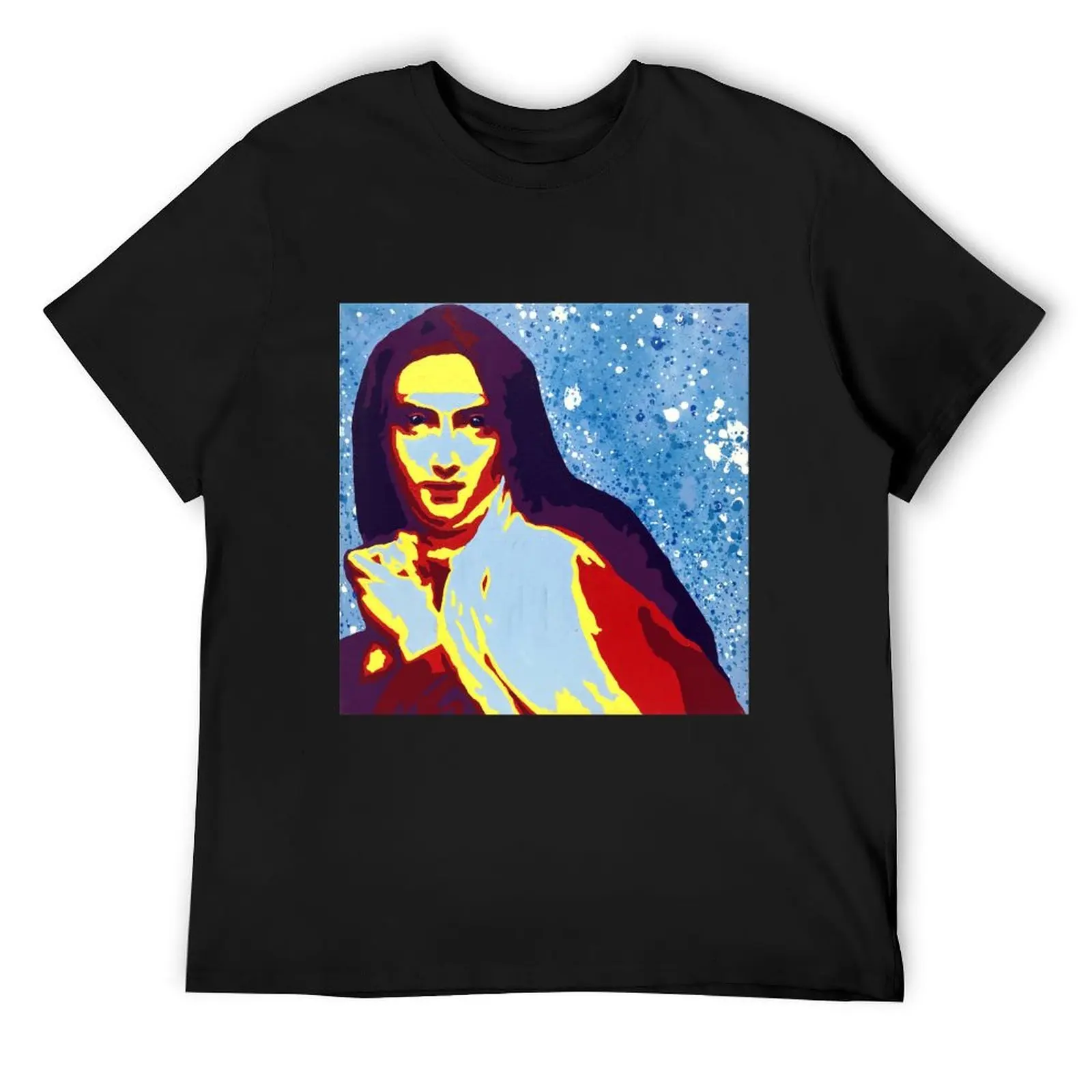 

St Teresa of Avila T-Shirt designer shirts summer 2025 funny shirt cotton street wear black t-shirts for men