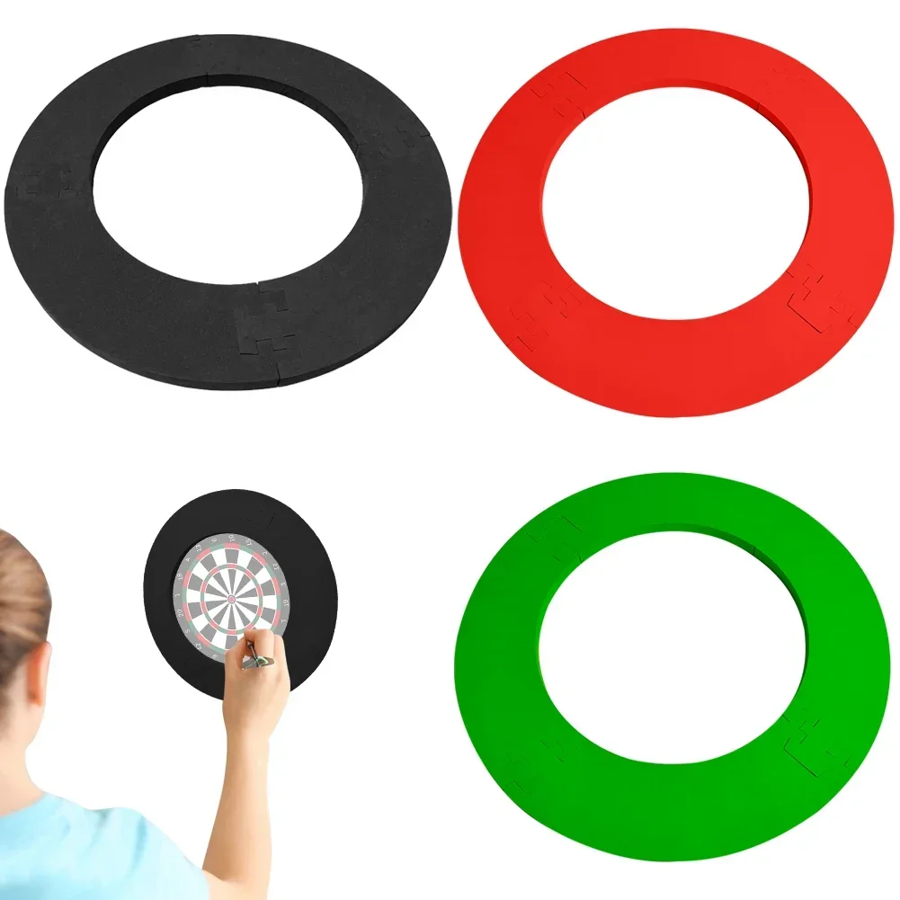 EVA Dartboard Surround Jigsaw Design Dart Board Ring Lightweight Wall Dart Backboard Ring Removable Dartboard Surround Ring