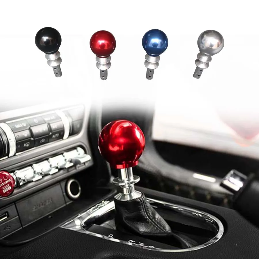 Gear Lever For Ford Mustang 2015-2023 Aluminum Alloy Material Shift Knobs Shifter Stick Car Interior Accessories