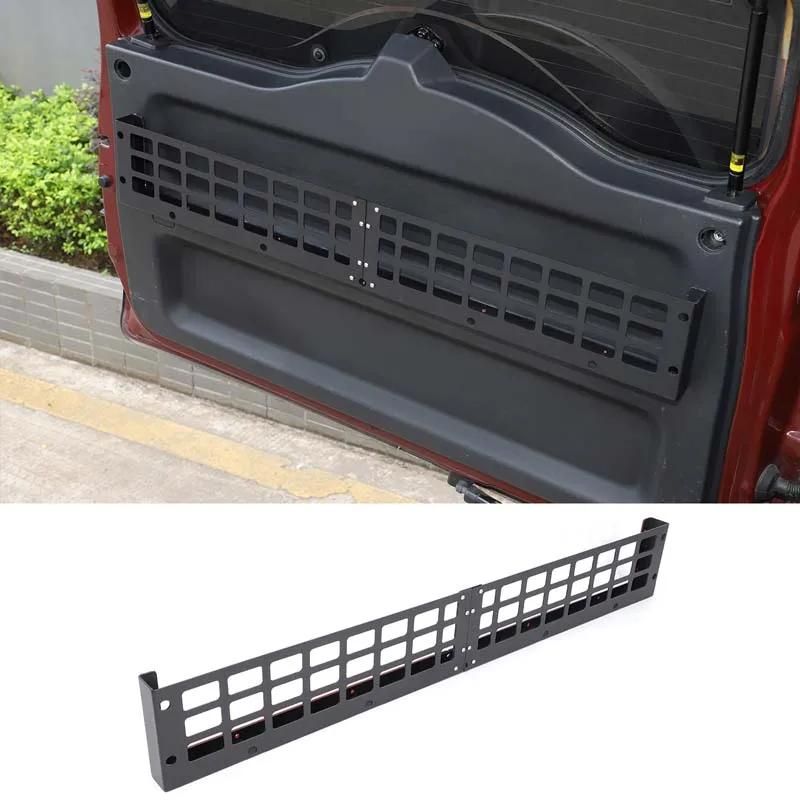

For Toyota FJ Cruiser 2007-2021 Aluminum alloy black car tailgate multifunctional bag rack car interior modification accessories