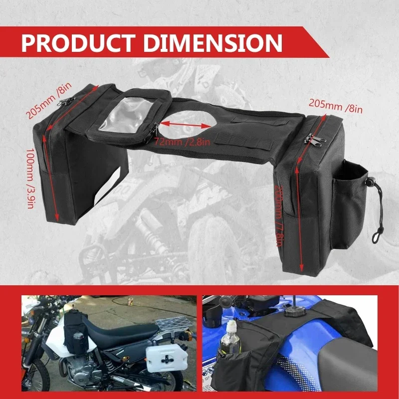 Motorcycle Tank Bag Multifunctional Mobile Phone Storage Bag Gas Tank Saddle Bag