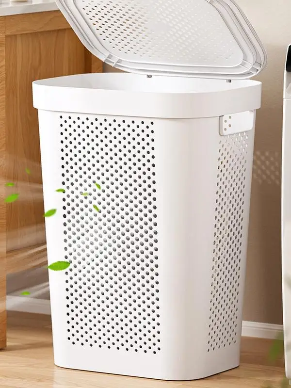 

Large-capacity laundry basket with cover bathroom storage laundry basket laundry storage basket