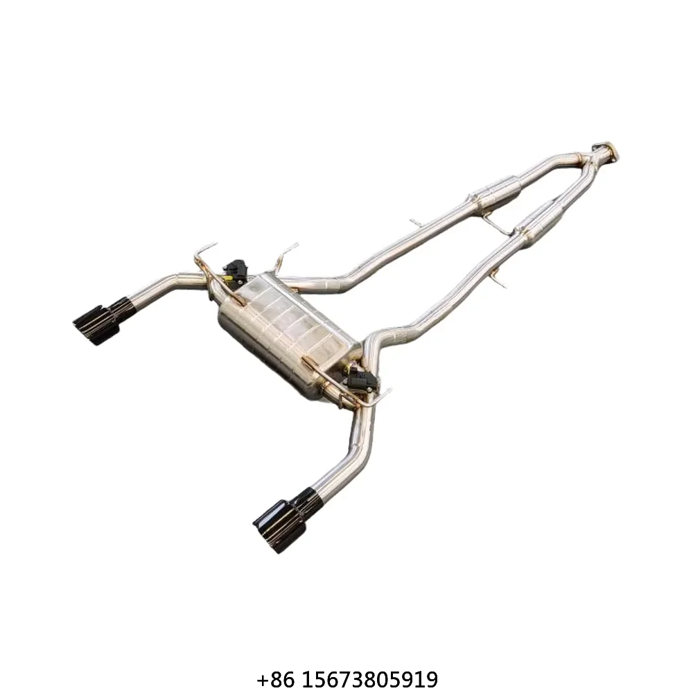 

Catback Exhaust for FX35 3.7 Stainless Steel Pipes High Performance Exhaust SystemCustomed