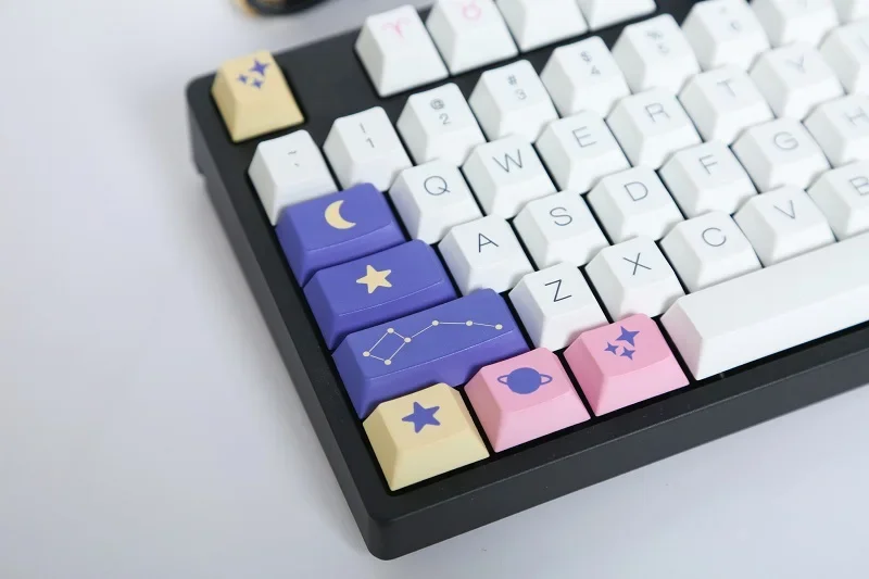 

Constellation keycaps, small full set of PBT original factory height five-sided sublimation keycaps high-quality keycaps