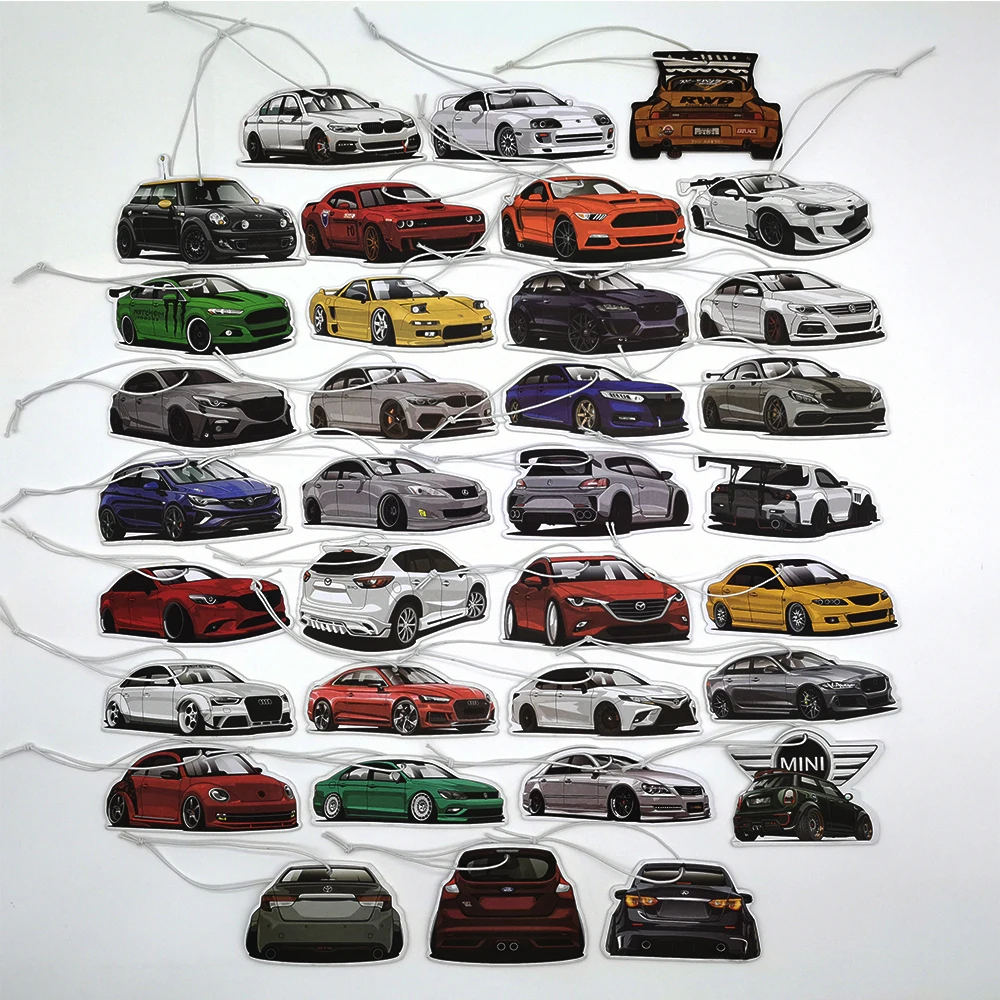 معلقة مرآة الرؤية الخلفية قلادة العطور ، JDM نمط سيارة الهواء المعطر ، ورقة صلبة ، يصلح ل جيب ، جراند شيروكي ، رانجلر JK