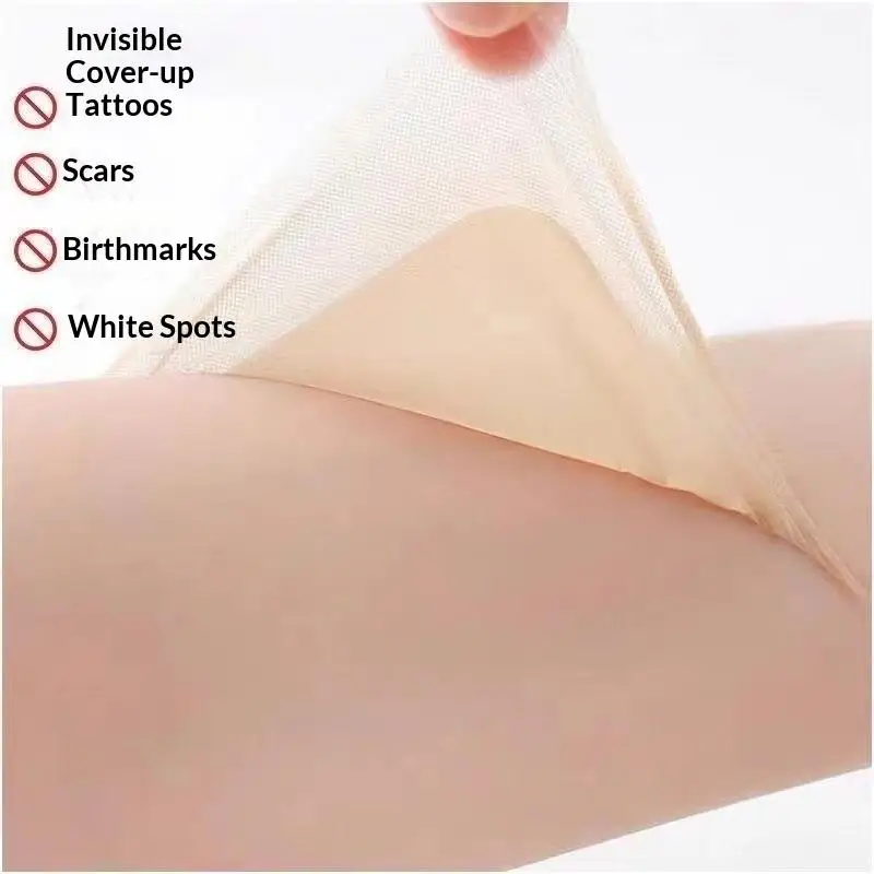 10Pcs Patches Temporary Tattoo Cover-up Patches Waterproof And Sweatproof Tattoo Cover Patches Suit For Tattoos/Scars/Birthmarks