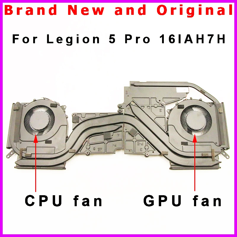 New CPU GPU Thermal module Cooling Heatsink Fan Cooler For Lenovo Legion 5 Pro 16IAH7H 82RF 5H40S20488 5H40S20489 5H40S20490