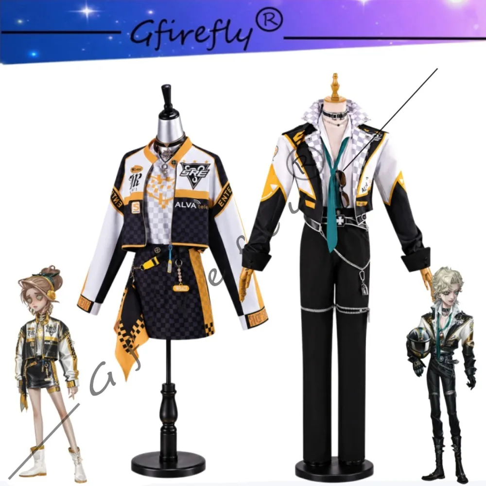 

Identity V Esports Knight Air Force Cosplay Costume Cool Accessories Adult Unisex Halloween Comic Con Stage Performance Outfit