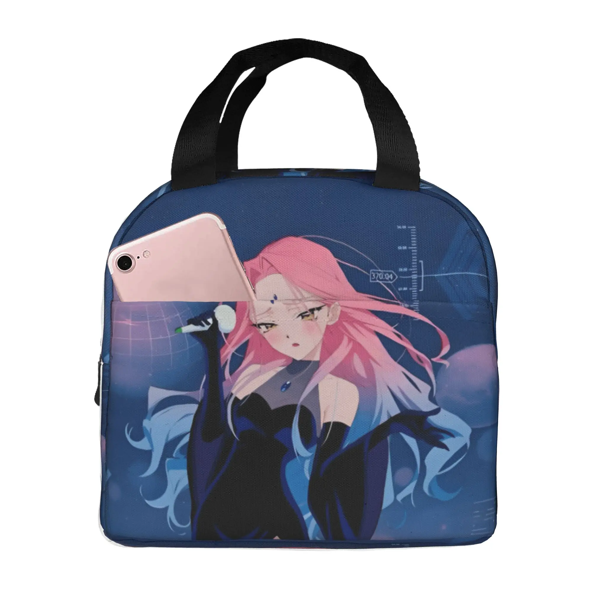 Aliens Stages Insulated Lunch Bag for Women Portable Popular Comic Cooler Thermal Lunch Box Office Picnic Travel