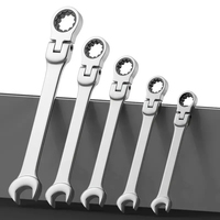 Adjustable Ratchet Wrench 6mm-10mm Repair Quick Wrench Bike Cars Mechanical Workshopl Hand Tool Box Keys Kit Socket