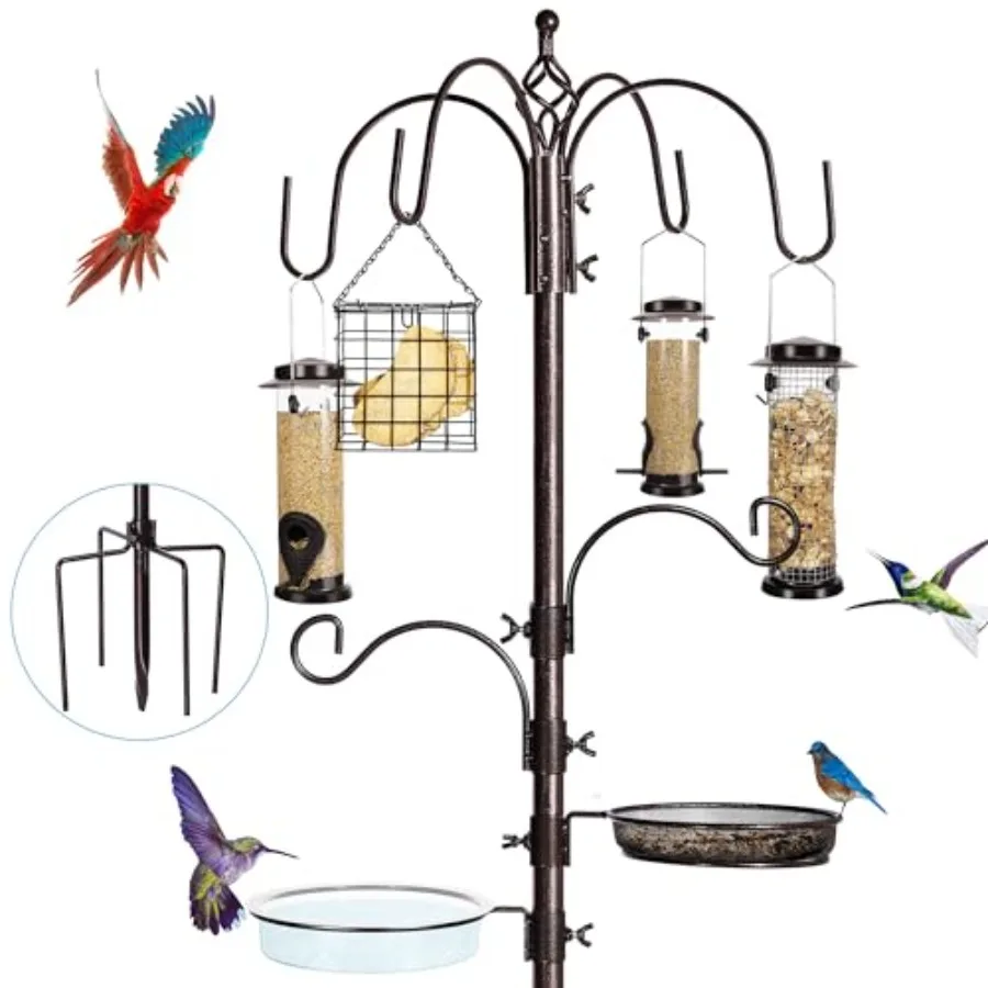 6-Hook Bird Feeding…