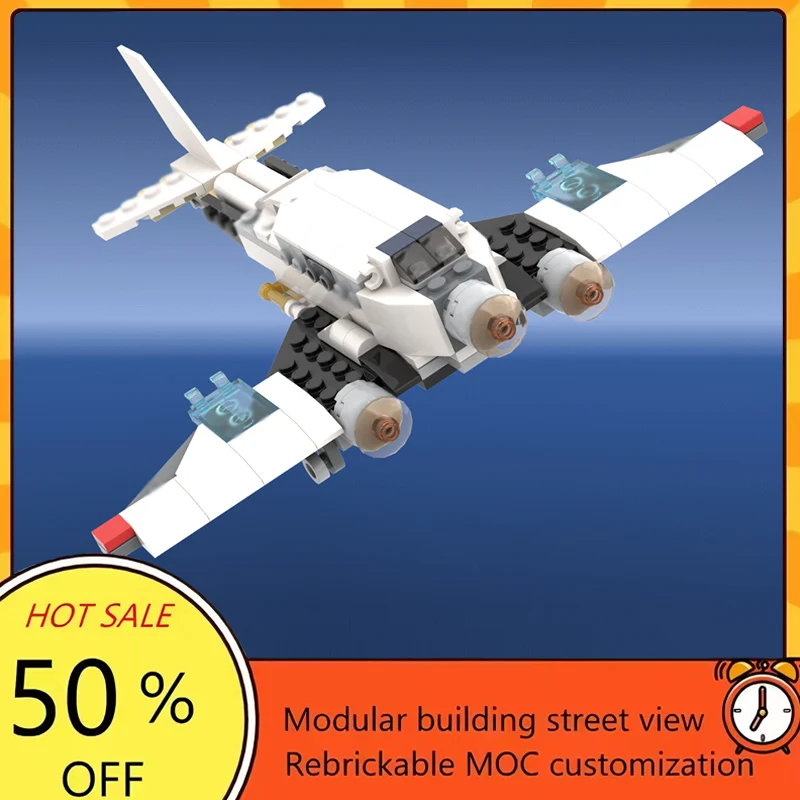 

Набор из 126 деталей: популярная модель космического корабля из фильма «Звездные войны», конструктор MOC, модульные технологичные блоки, подарок на праздник, игрушка для сборки, детский набор