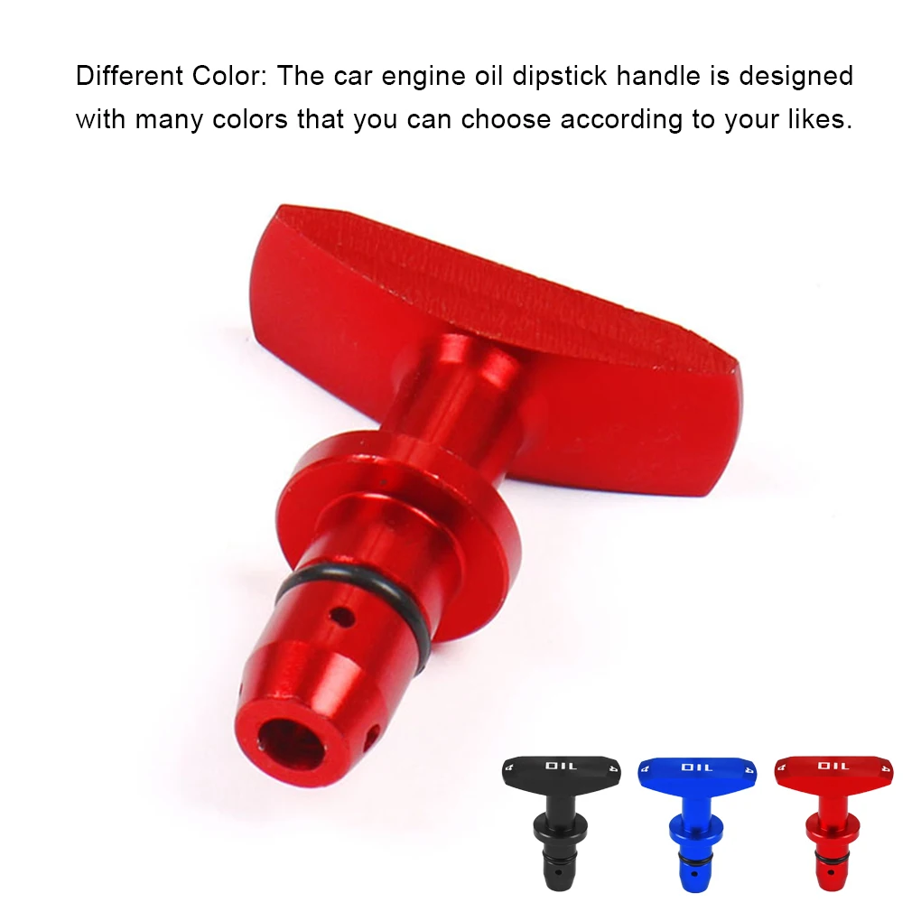 Auto Engine Oil Dipstick Handle Anti-corrosive Automotive Pull Accessories