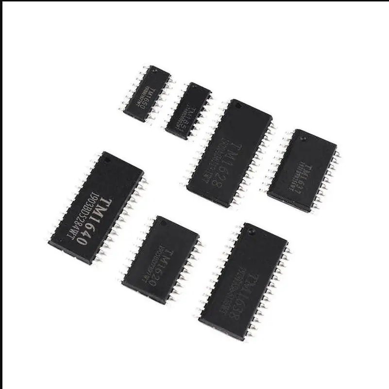 10 sztuk TM1616 TM1617 TM1650 TM1651 TM1618 TM1620 TM1637 TM1668 SOP24 TM1621 TM1628 TM1638 TM1640 TM1723 SOP-28 SOP16/18/20/24/32