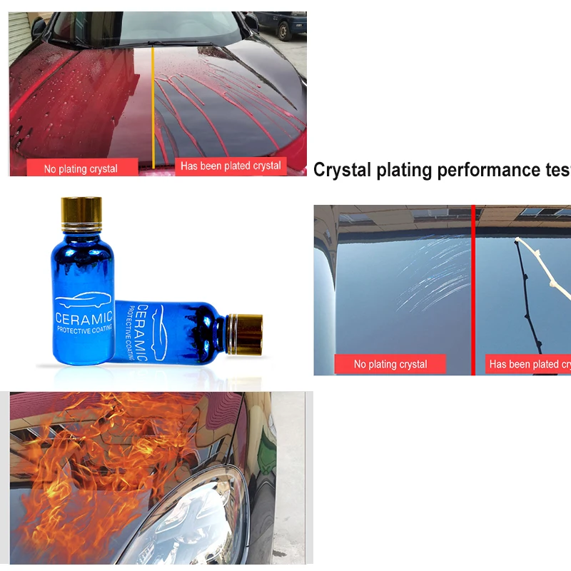 

30ml 9H Car Liquid Nano Ceramic Car Coating Liquid Glass Hydrophobic Car Anti Scratch Polish Paint Care Car Accessories