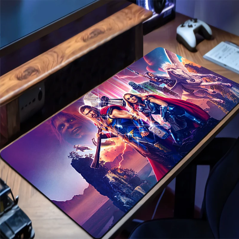 

Gaming M-marvel Mouse Pad Multi Size Table Keyboard Pad Mousepad Computer Play Mat Particular Rubber Mausepad Desk Mat