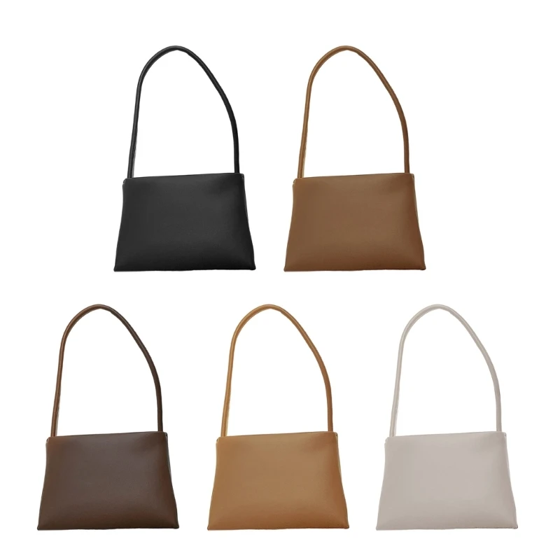 

2023 NEW Shoulder Bags Solid Color Bags for Girl Women Lady Purse Underarm Bag Trendy Armpit Bag Fashion Leisure Handbag