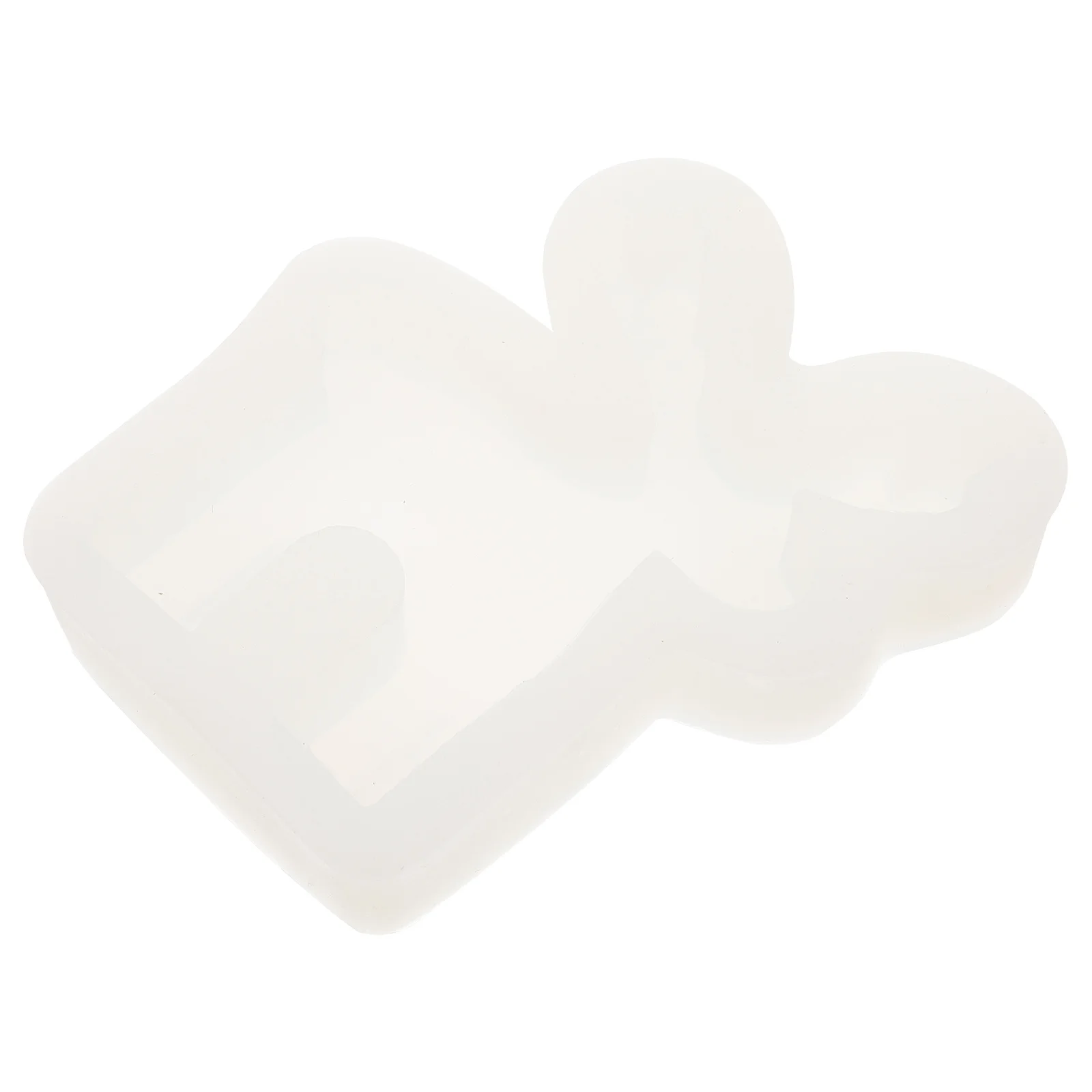 

1pc Diy Elk Mold Silicone Non-Stick Reusable For Scented Candles Soap Making Desktop Ornament Craft Elk Shaped Mould