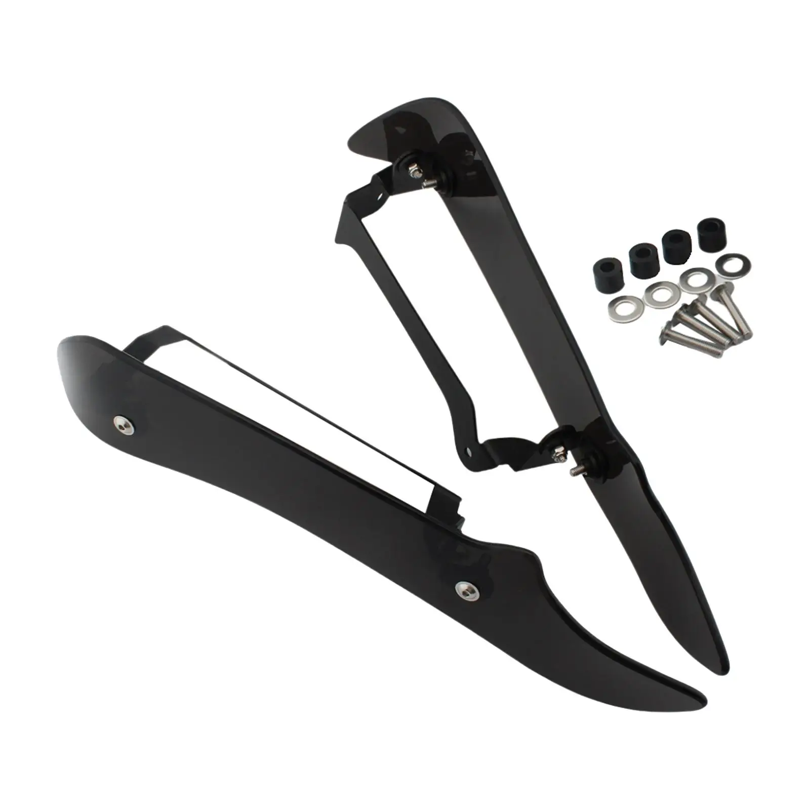 

2Pcs Fairing Air Deflector Repair Parts Easy Installation Air Deflector Wing