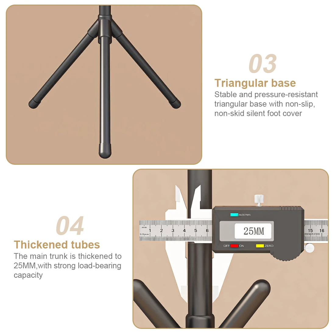 Floor Standing Clothes Rack Simple Combination For Bedroom Clothes Rack Creative Bag And Scarf Rack For Entering The Living Room