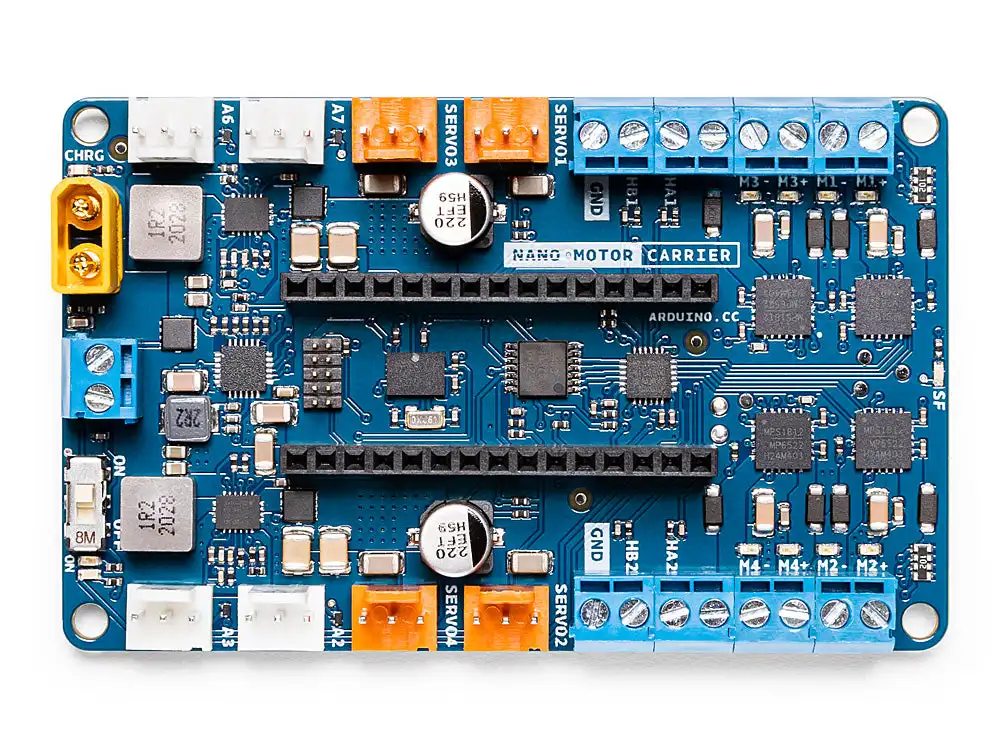 Arduino Nano Motor Carrier ABX00041 motori Nano 33 IoT estesi