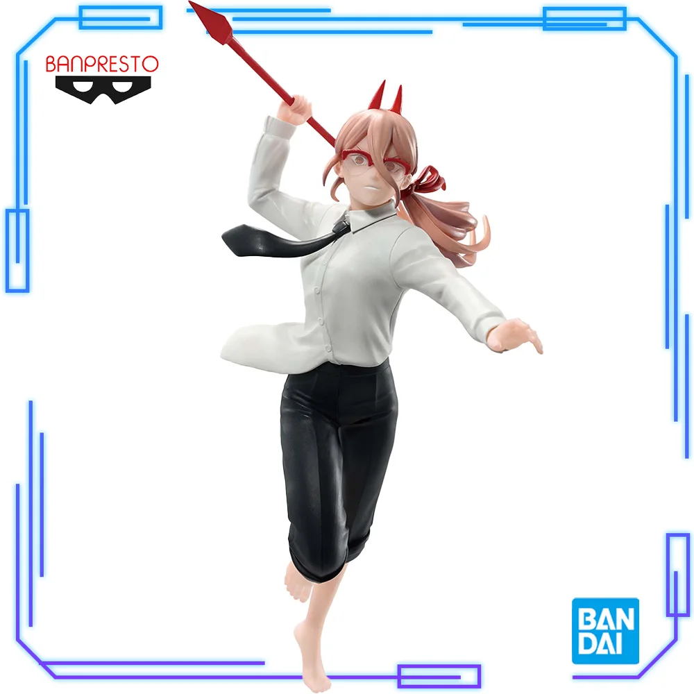 

In Stock Bandai Original Genuine Banpresto Anime Chainsaw Man Vibration Stars Power Ⅲ 15cm Collections Model Toy Figures Gift