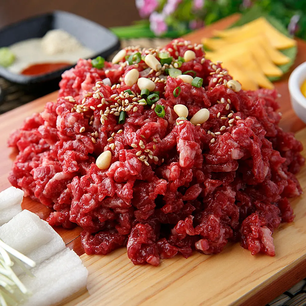 배터지게 먹는 1++한우 육회 300g