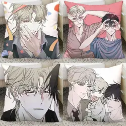 Night By The Sea Manga Manhwa Bl Yaoi Manwha Pillowcase and Throw Pillow Covers Case Decorative Cushions Home Decor 40x40cm