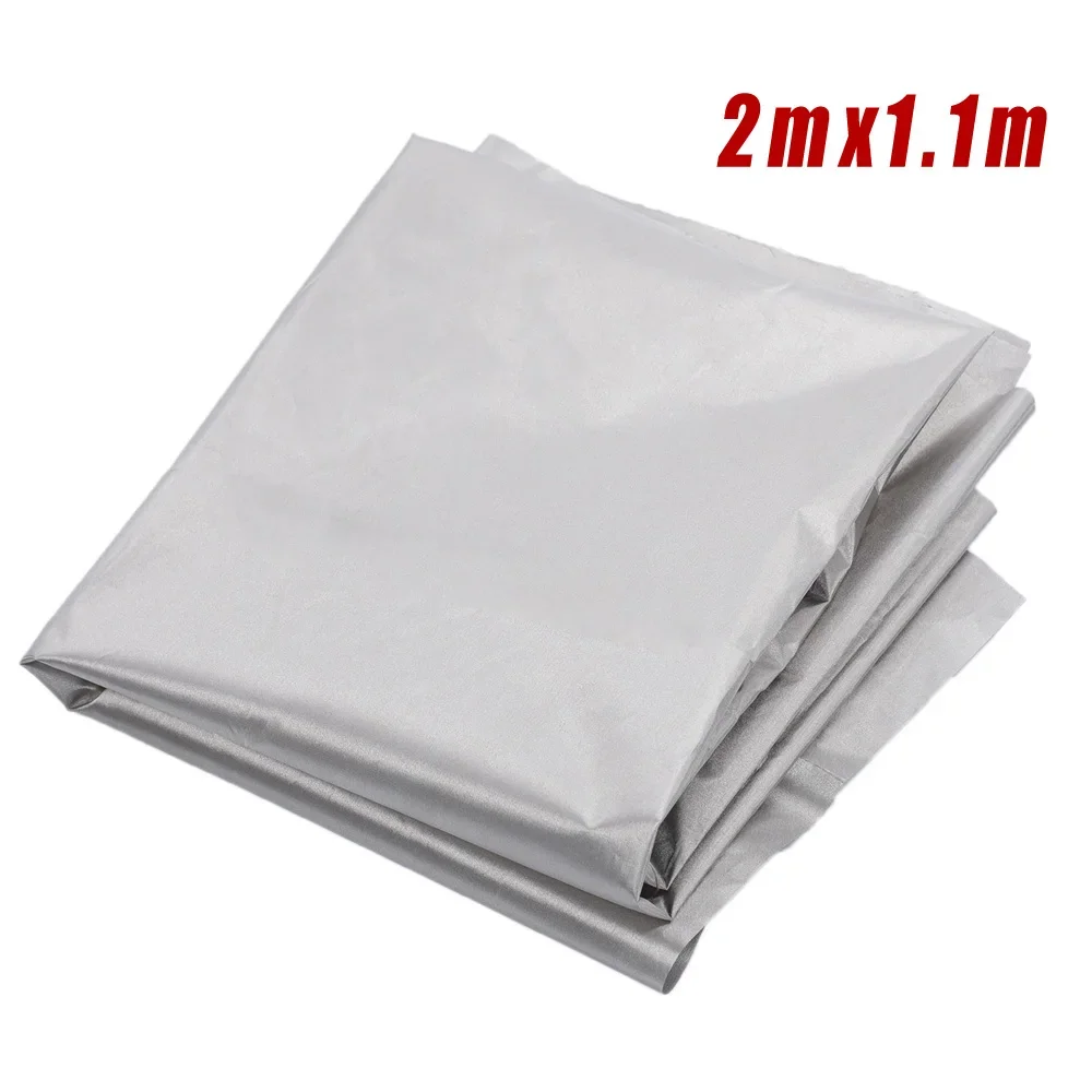 2Mx1.1M Radiation Proof Cloth Electromagnetic EMF RF RFID Conductive Shielding Fabric Wifi EMI EMP Blocking Anti-Scanning Fabric