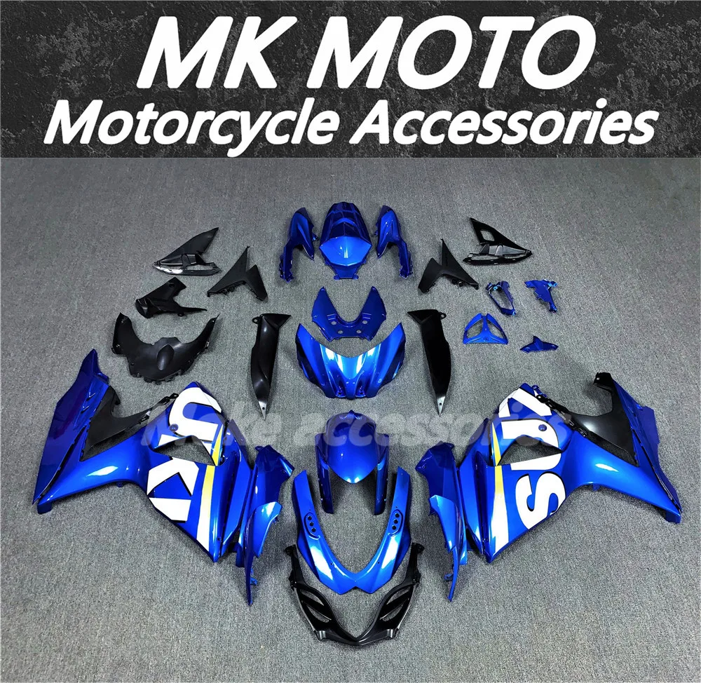 

Moke moto Motorcycle Fairings Kit Fit For Gsxr1000 2009 2010 2011 2012 2013 2014 2015 2016 Bodywork Set ABS Injection Blue