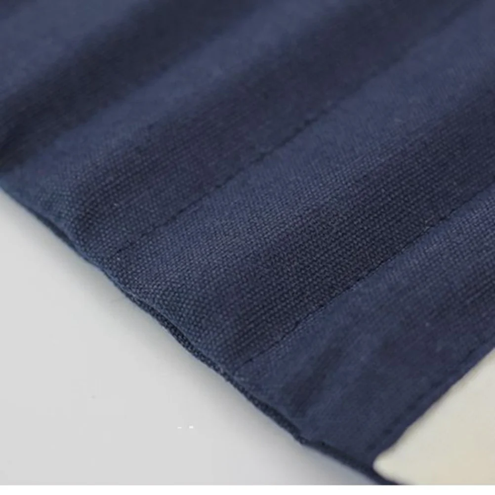 

Handmade Canvas Pencil Roll Wrap Holder Portable Pouch Organizer for Colored Pencils Sketch Supplies Pencil Roll Wrap