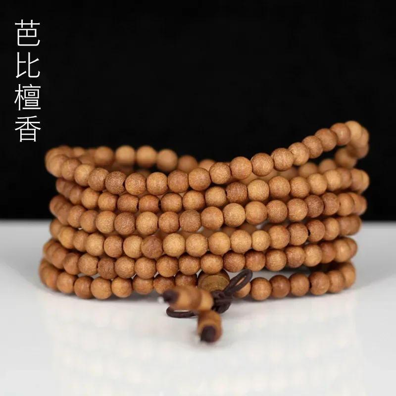 

Indonesia sandalwood 218 buddhist beads bracelet rosary beads oil wood hand string wooden crafts accessories manufacturers