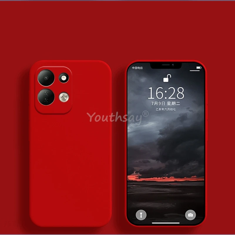 Für Xiaomi Redmi 17 Hülle Flüssigsilikon Einfarbige Weiche Hülle Redmi 17 Cover TPU Sturzsichere Handyhülle Redmi 17 Cover – Detail 12