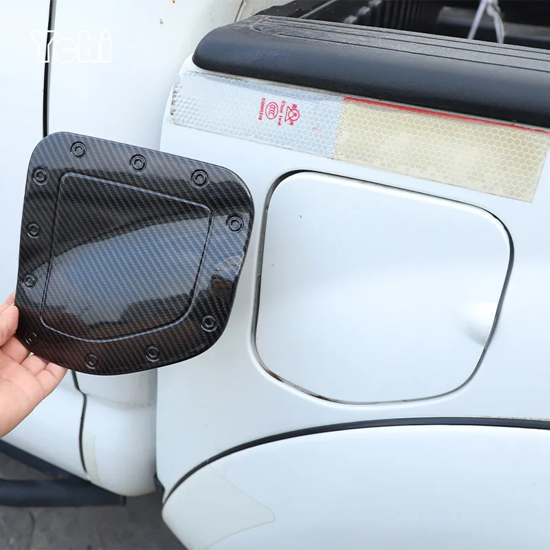 

Для Toyota Tacoma 2011-2015 ABS углеродное волокно/матовый черный внешняя крышка топливного бака автомобиля декоративная наклейка автомобильные аксессуары